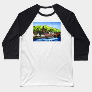 Heidelberg old town Baseball T-Shirt